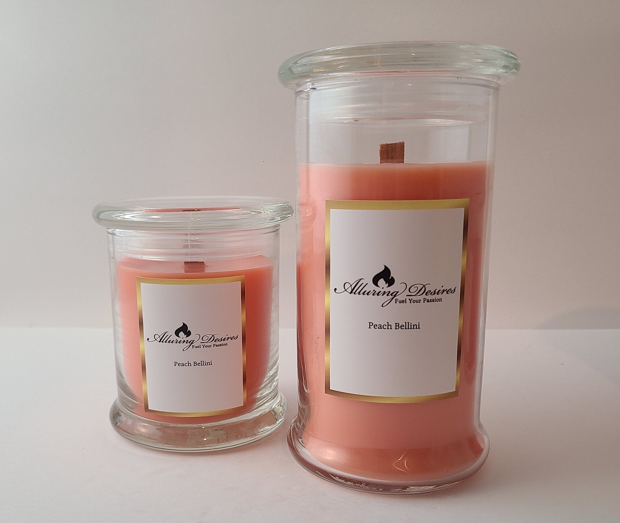 peach quartz candle